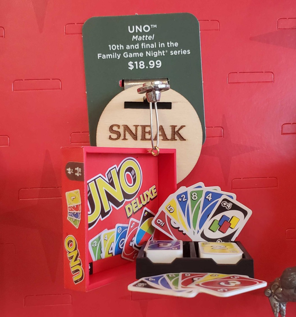 The UNO Family Game Night Ornament from hallmark