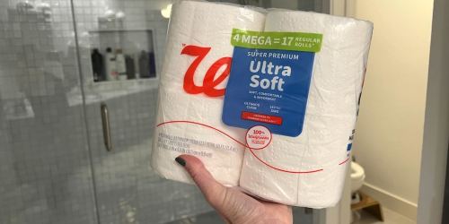 Walgreens Toilet Paper 4-Pack Mega Rolls Only $1.49 (Regularly $5)