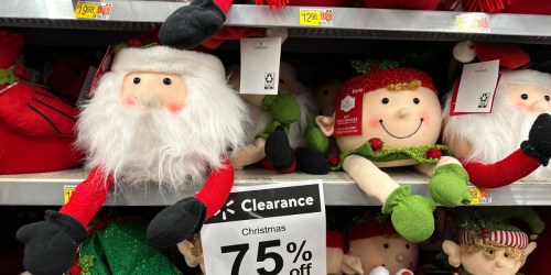 75% Off Walmart Christmas Clearance | Plush Toys, Decor, Ornaments, & More
