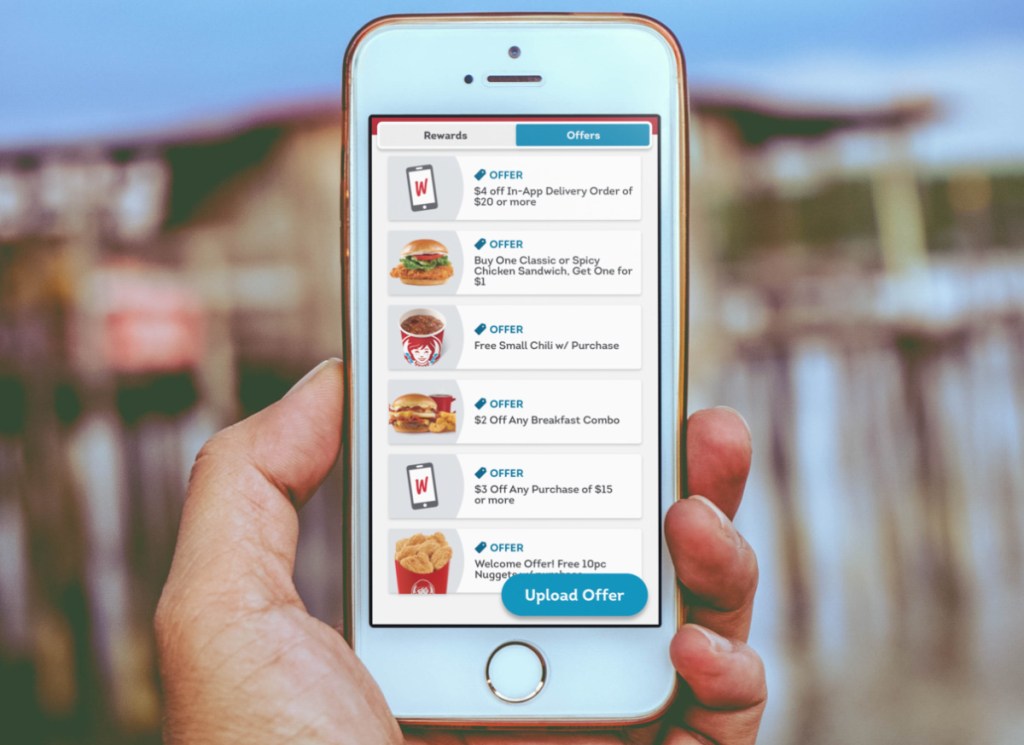 Best Fast Food Apps for FREE food includes the Wendys App