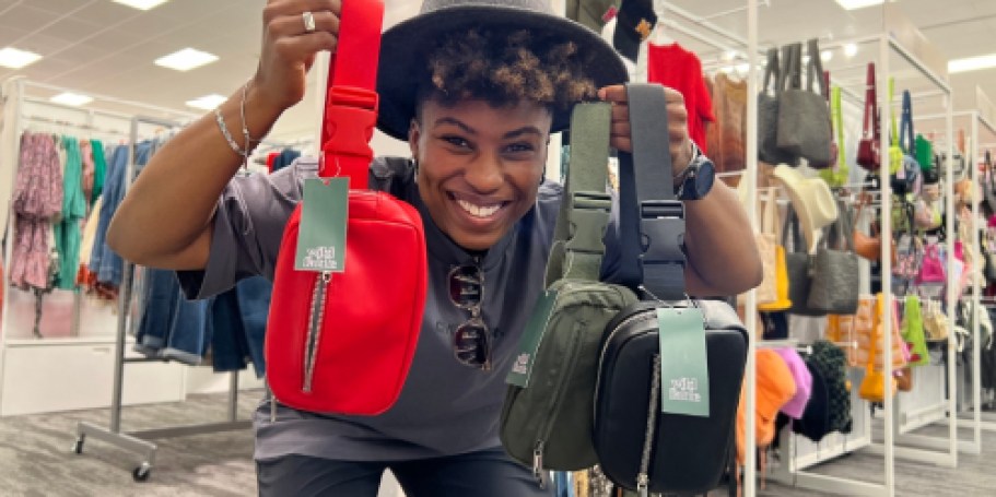 Get the Trendiest Belt Bags at Target for ONLY $10.50!