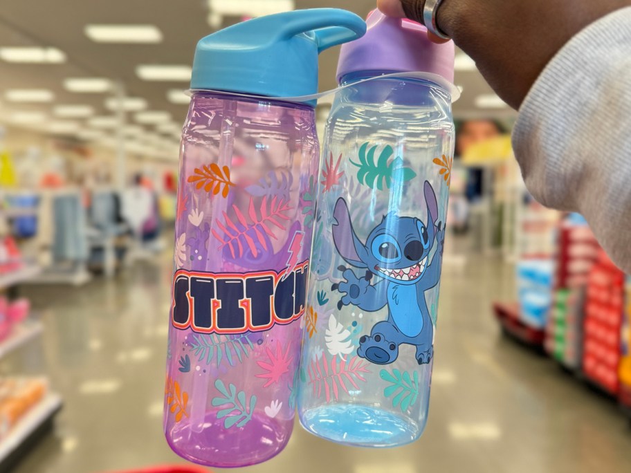 ZAK Stitch Character Water Bottles 2-Pack