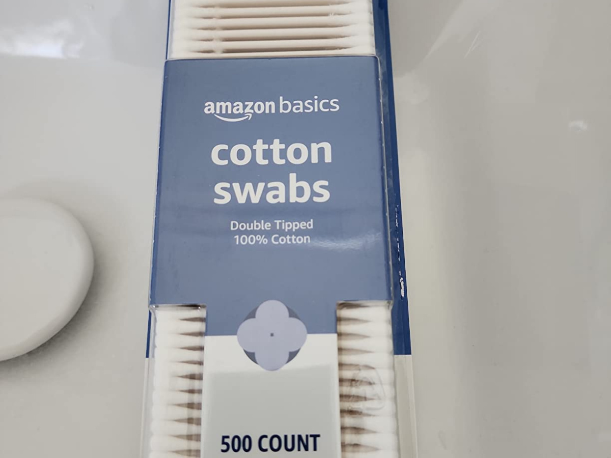 Amazon Basics Cotton Swabs 500Count Pack Only 1.98 Shipped Hip2Save