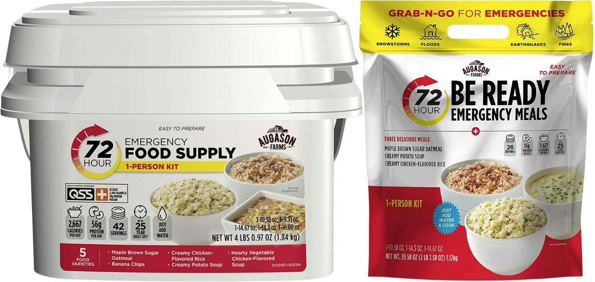 augason farms emergency food supplies for 1 person 72-hour