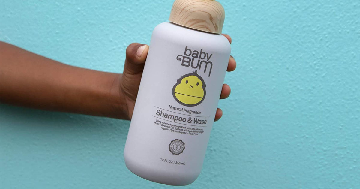 Baby Bum Shampoo and Wash 12oz Bottles Just 3.74 Each on Amazon