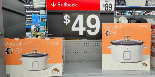Beautiful by Drew Barrymore Appliances at Walmart | 6-Quart Slow Cooker Only $49 (In-Store & Online) + More