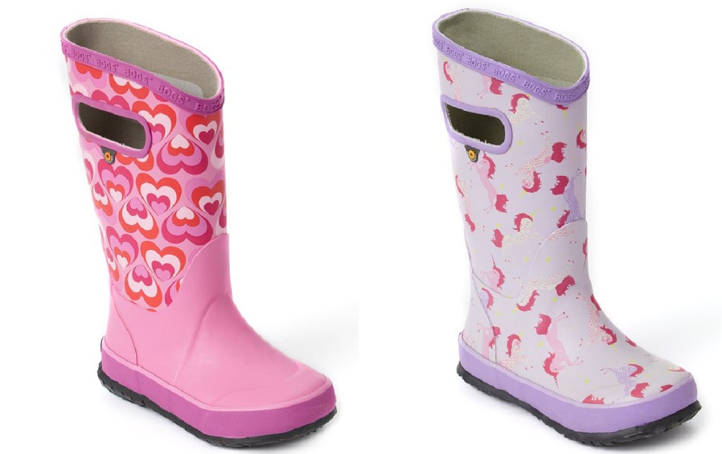 bog girls tall rain boots