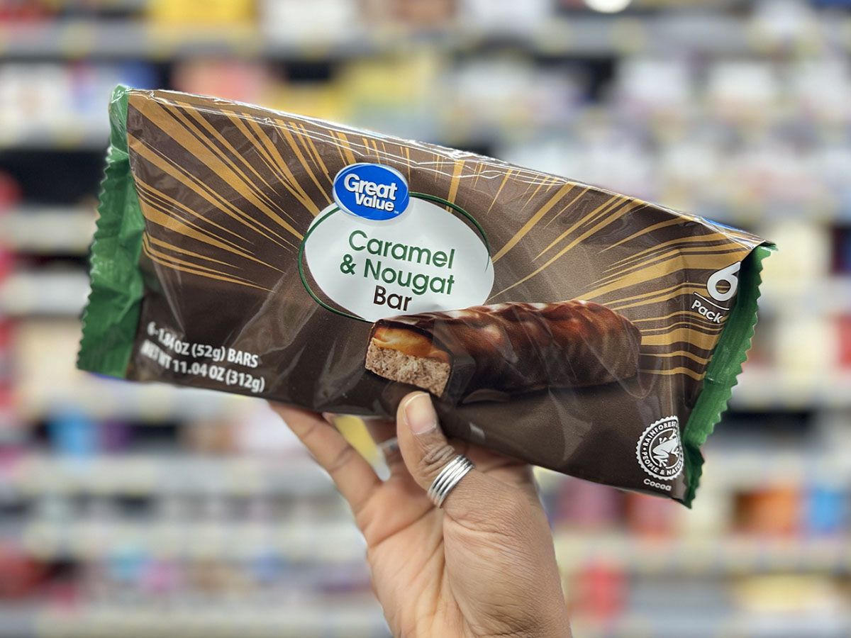 great value caramel & nougat bar