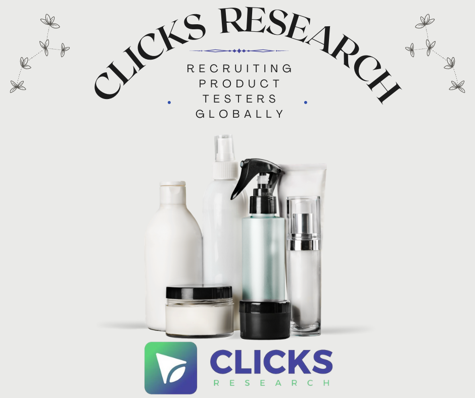 become a product tester at clicks research