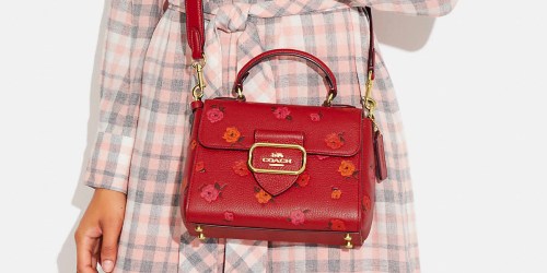 Up to 70% Off Coach Outlet Clearance Sale | Peony Satchel Just $149 Shipped (Reg. $498) + More