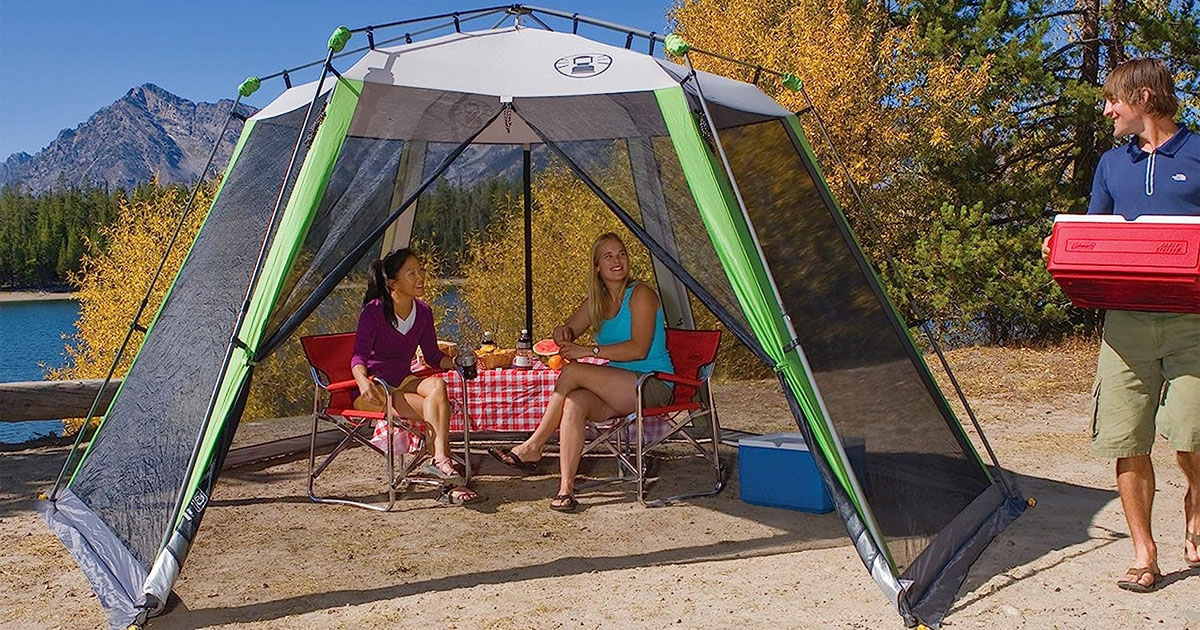 Coleman Screened Canopy Tent ONLY $66.72 Shipped on Amazon (Regularly $175)