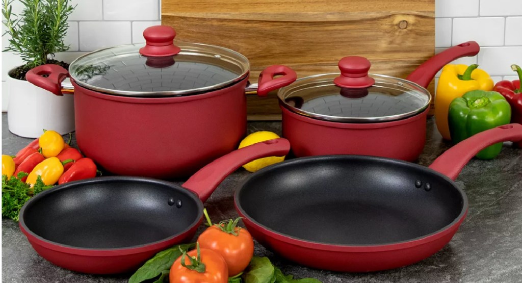 cookware set 6 pieces