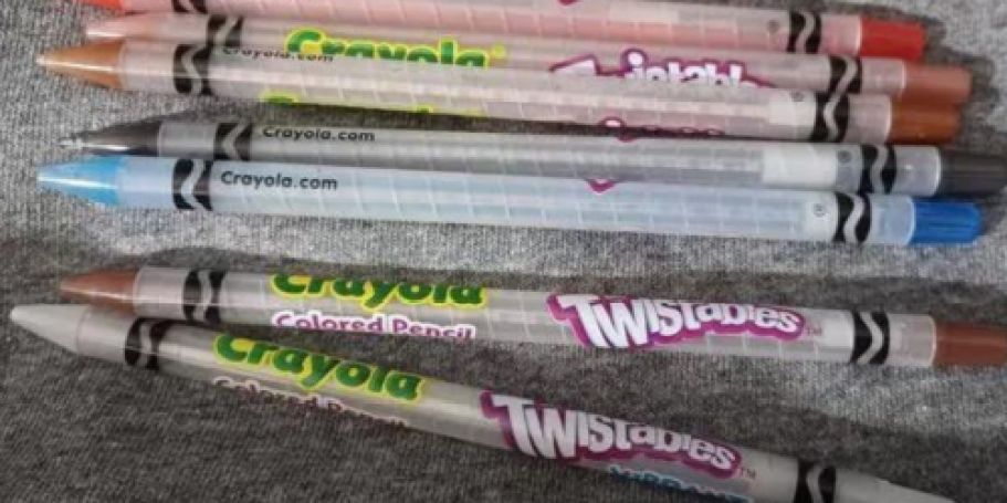 Crayola Twistables Colored Pencils 65-Count Only $7 at Walmart | Includes Drawing Paper!