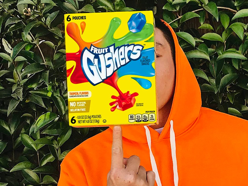 Fruit Gushers 20Count Box Just 5.98 Shipped on Amazon (Only 30¢ Per