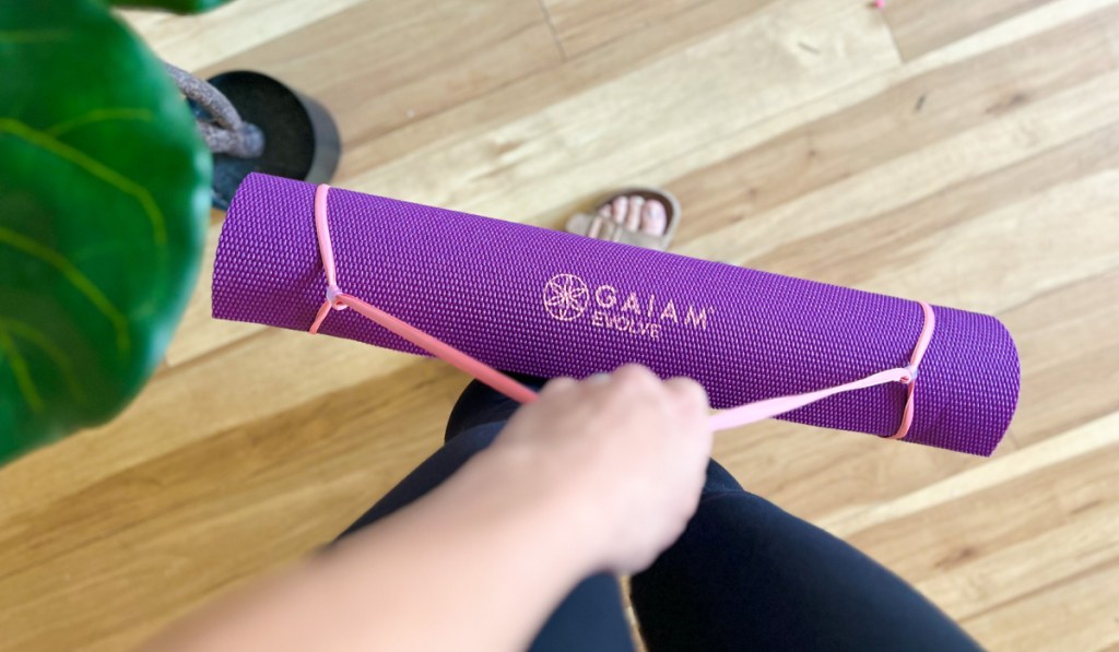 Gaiam Evolve Reversible Yoga Mat