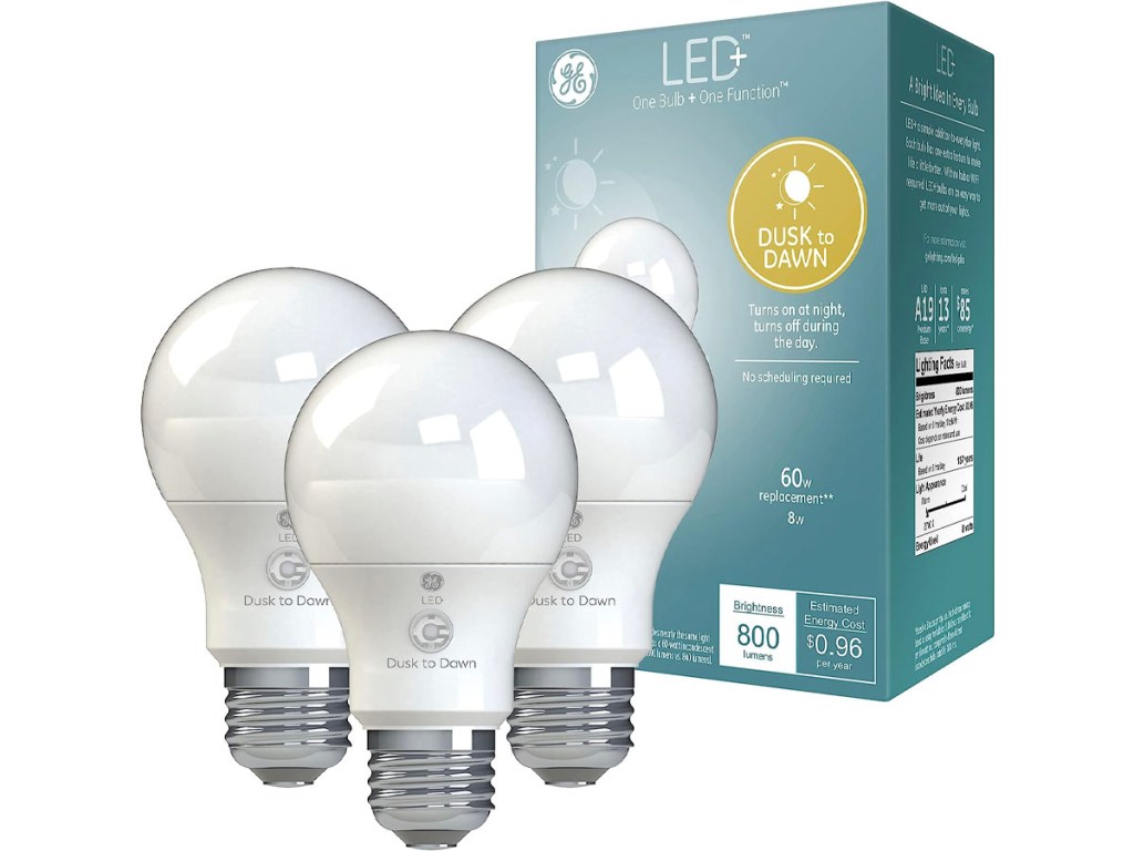 ge led light bulbs 3 pack