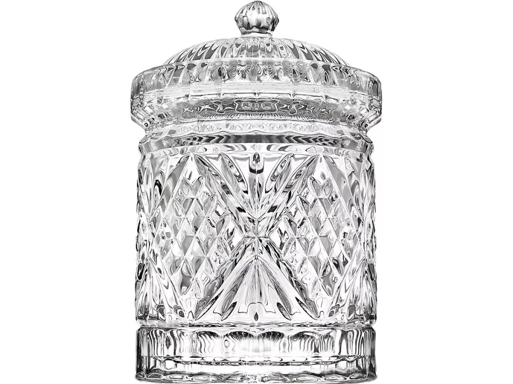 godinger glass jar with lid