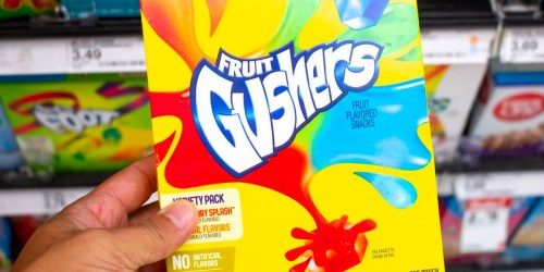 Fruit Gushers 20-Count Box Just $5.98 on Amazon (Only 30¢ Per Pouch)