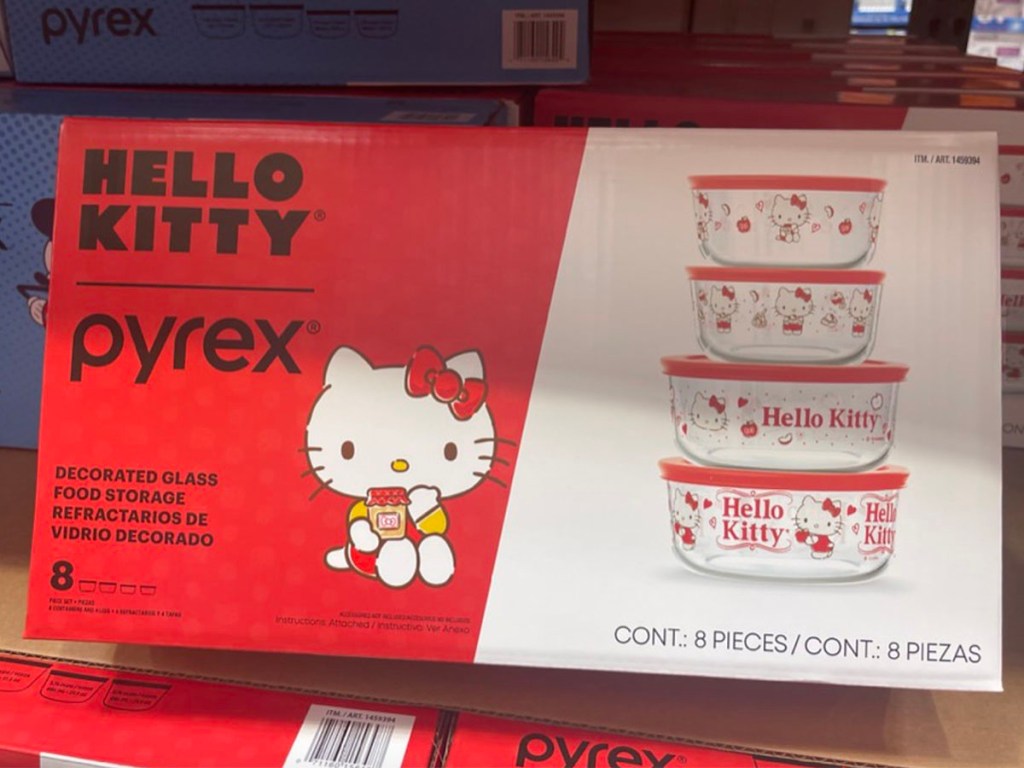 hello kitty pyrex box