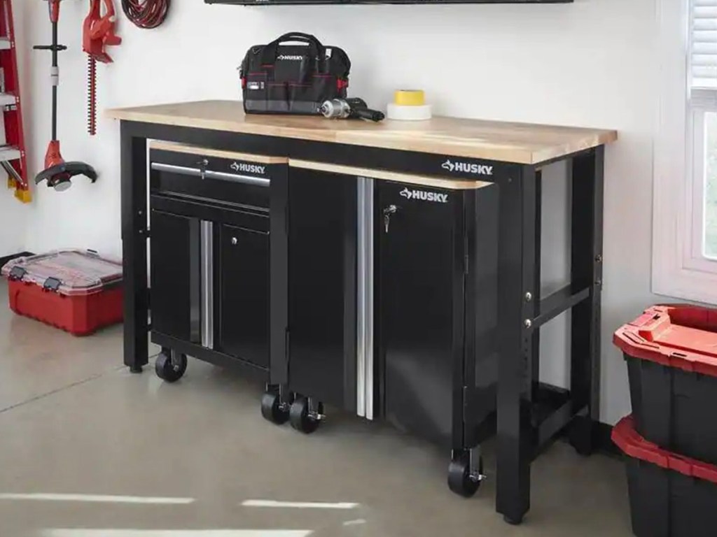 50% Off Husky Garage Storage Systems on HomeDepot.com | 6-Piece Storage ...