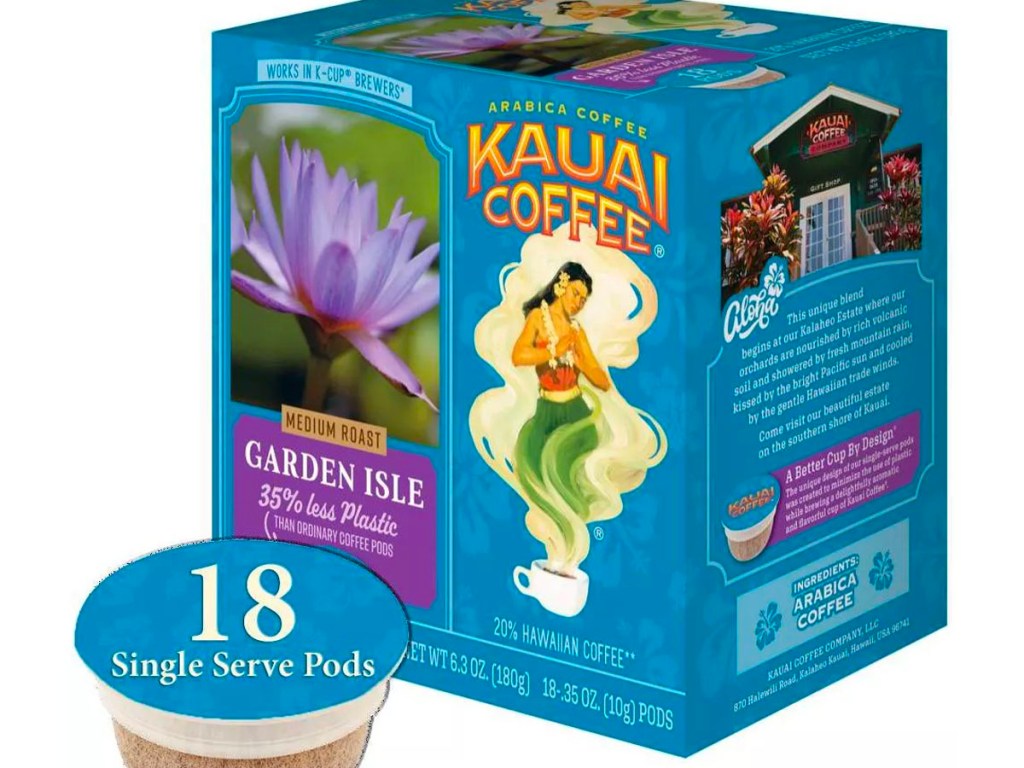 Kauai Ground Coffee & KCups from 4.79 at Target (Regularly 8) Just