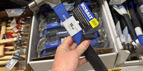 Kobalt Fiberglass Claw Hammer Only $5.98 on Lowes.com (Regularly $10)