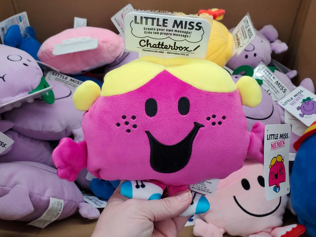 Little Miss Plush Toys Only $5 on Walmart.com | Sunshine, Hugs, Bossy ...