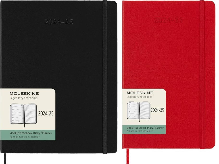 moleskine-planners-11 خصم يصل إلى 50% على مخططات Moleskine الأسبوعية لمدة 18 شهرًا على أمازون | الأسعار تبدأ من 10 دولارات!