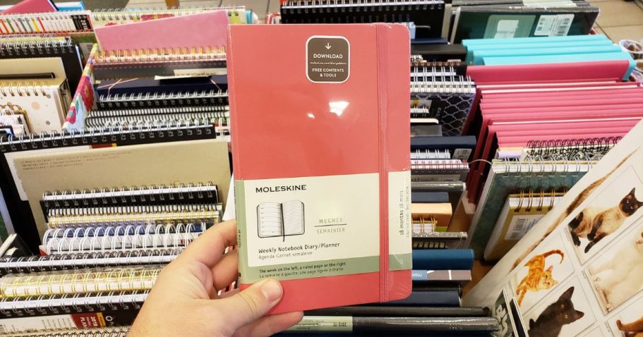 Up to 50% Off Moleskine Weekly Planners on Amazon | Prices Starting at $10!