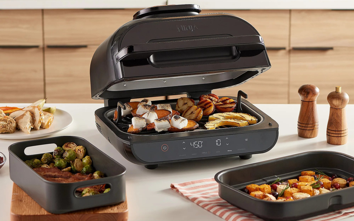 Ninja Foodi Grill & Air Fryer w/ Combo Crisper Just 164.99 Shipped for