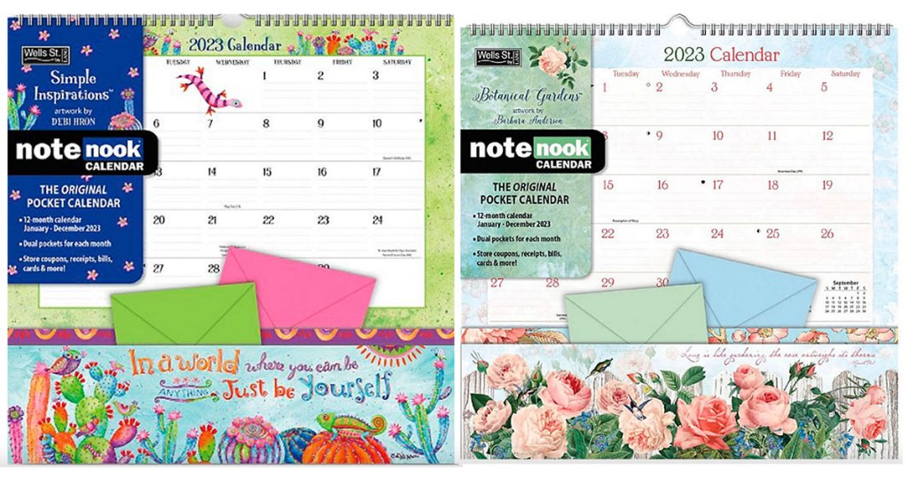 2023 notebook calendars