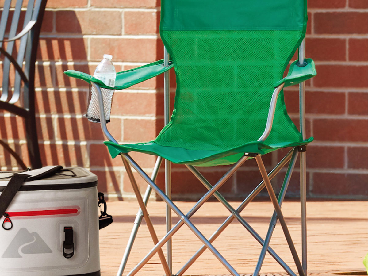 Ozark Trail Mesh Camp Chair w/ Cupholder Only $6.98 on Walmart.com