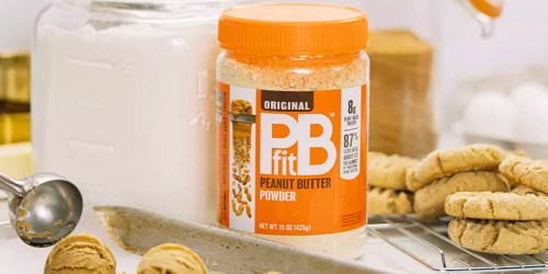 PBfit Peanut Butter Powder 15oz Jar Only $6 Shipped on Amazon (Regularly $9)