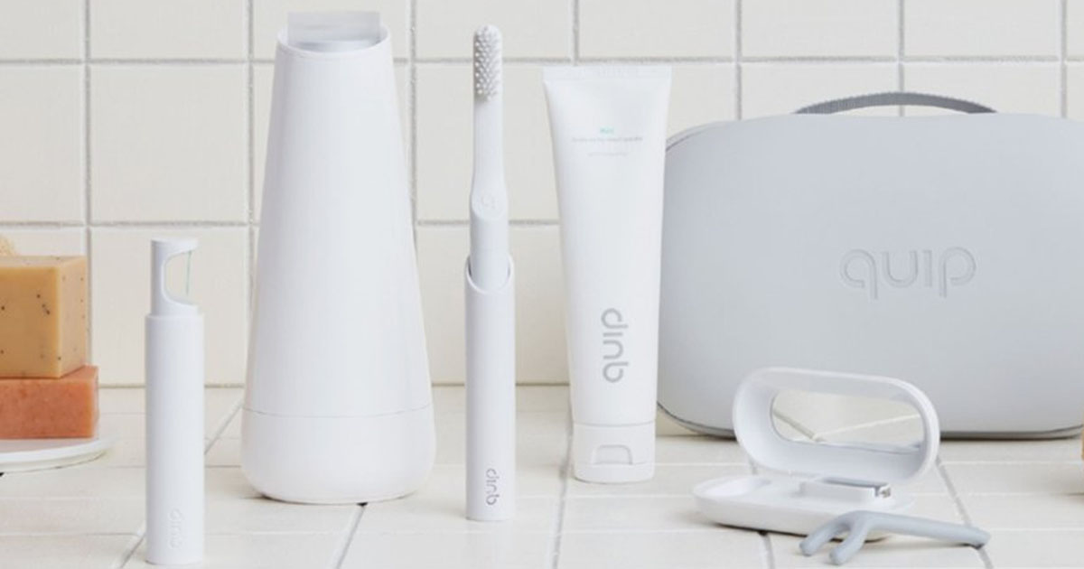 Quip Smart Electric Toothbrush Starter Kit Just $18.99 Shipped On ...