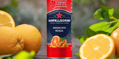 Sanpellegrino Sparkling Blood Orange 24-Pack Only $11.99 Shipped on Amazon (Just 50¢ Per Can!)