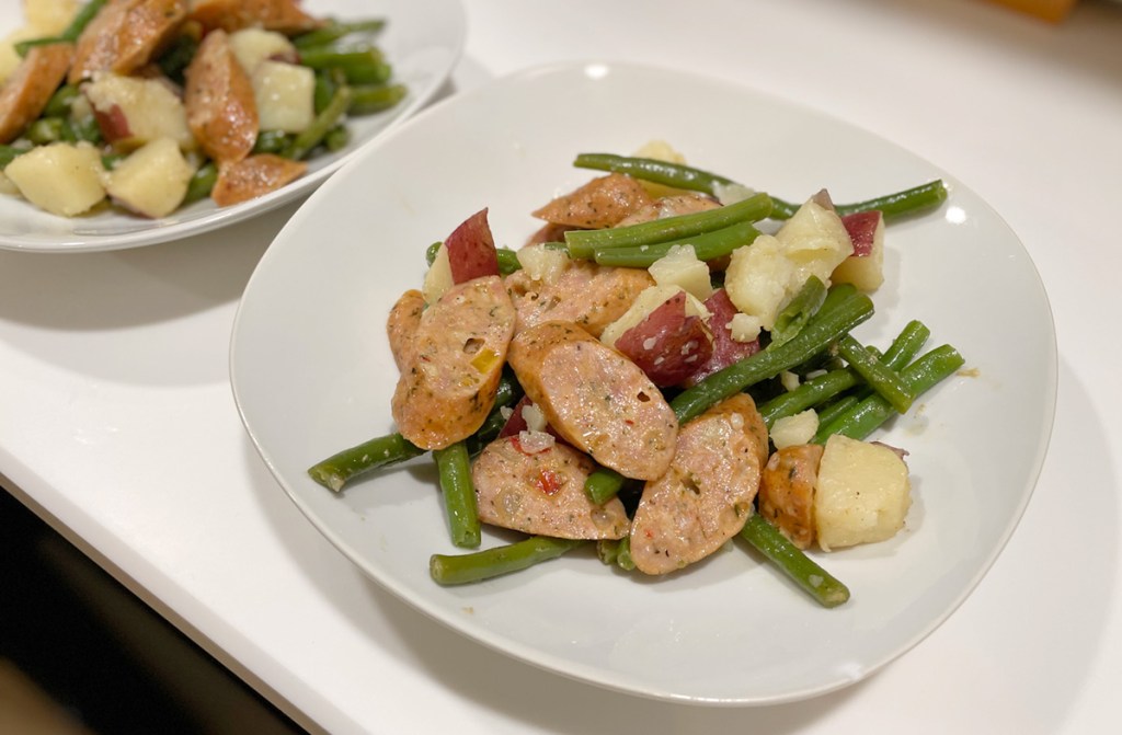 sausage green beans and potatoes recipe 