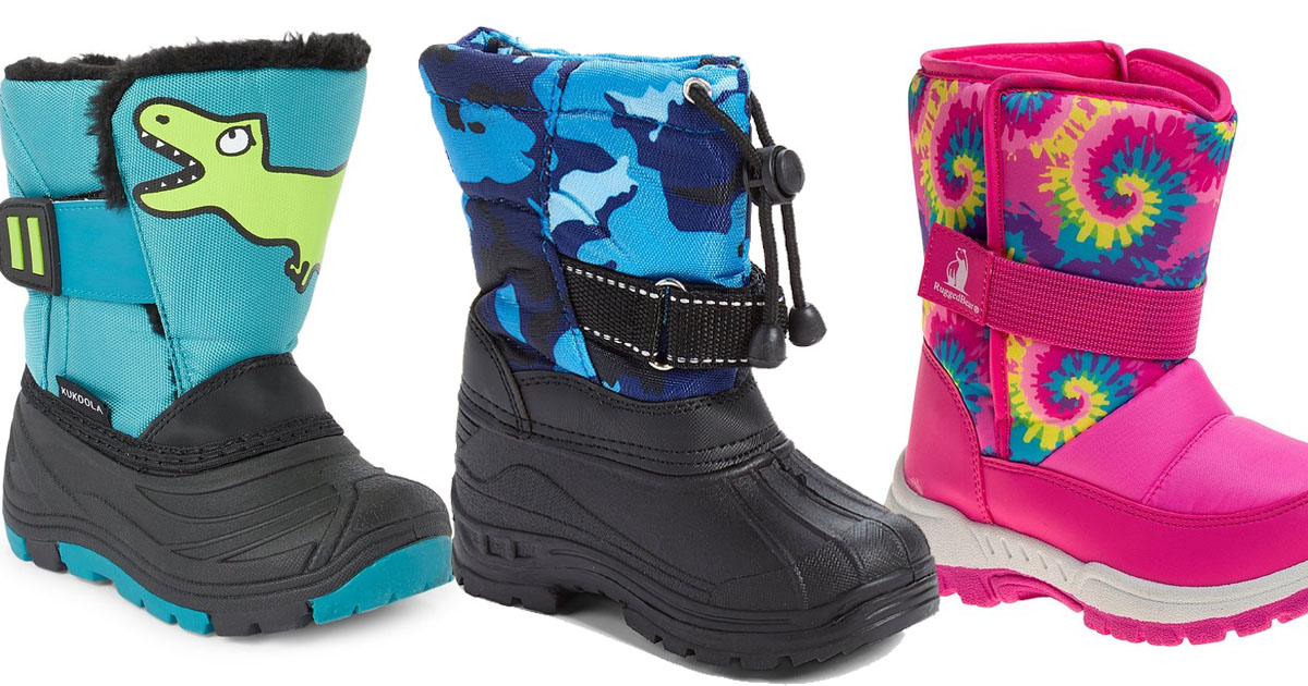 Zulily Boots Sale | Toddler Snow Boots ONLY $9.99 (Many Cute Styles Available)