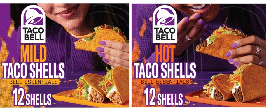 taco bell shell kit boxes 