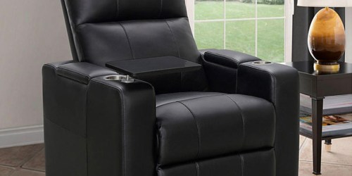 $300 Off Power Theater Recliner on Sam’sClub.com | Includes Removeable Tray, Storage Compartments, & More