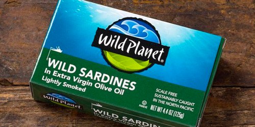 Wild Planet Sardines 6-Pack Only $8.43 Shipped on Amazon