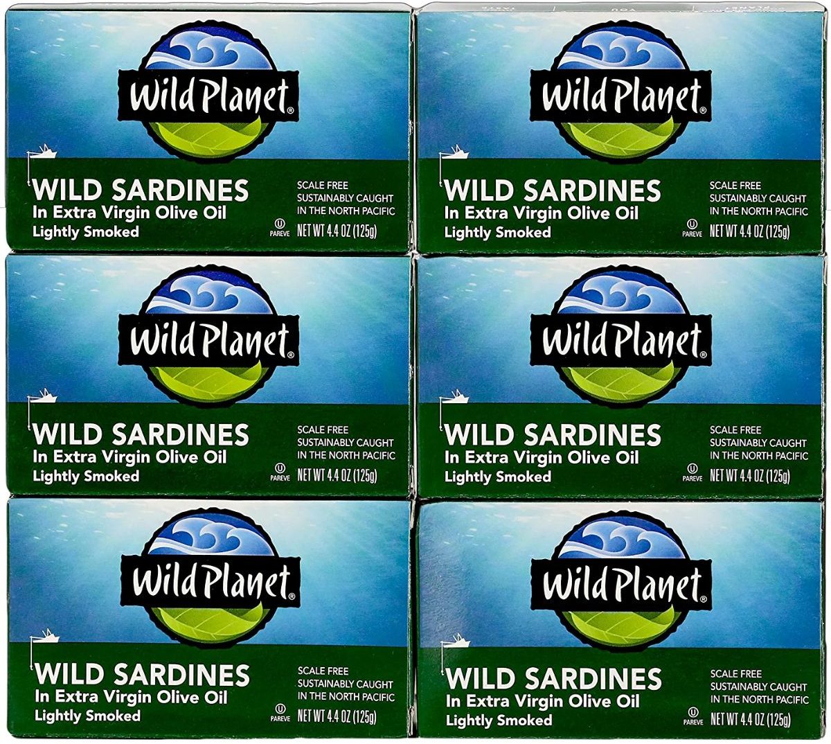 wild planet wild sardines 6 pack