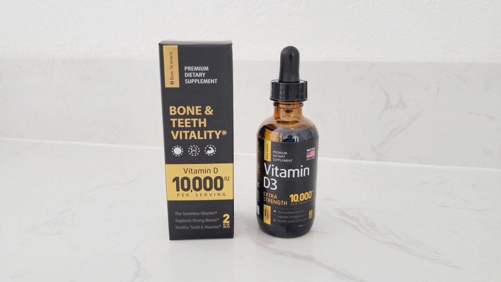 Raw Science Vitamin D Drops Supplement