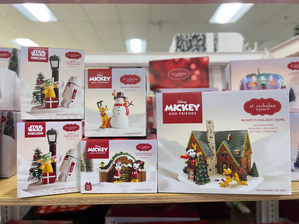 Disney's Mickey Mouse Village Pieces by St. Nicholas Square at Kohl's