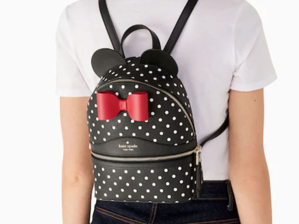 Disney x Kate Spade Minnie Mouse Dome Backpack