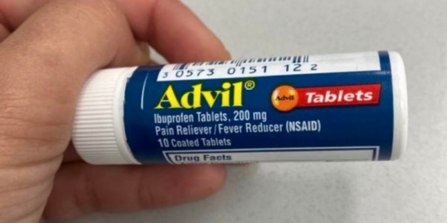 Advil Travel Size 10-Count ONLY $1.30 Shipped on Amazon (Stocking Stuffer Idea)