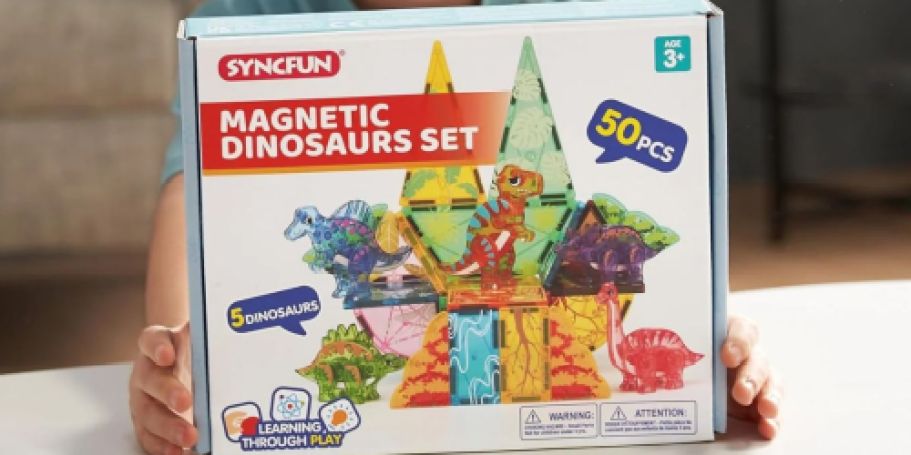 Magnetic Tile Sets from $7.85 Shipped (Great Gift Idea!)