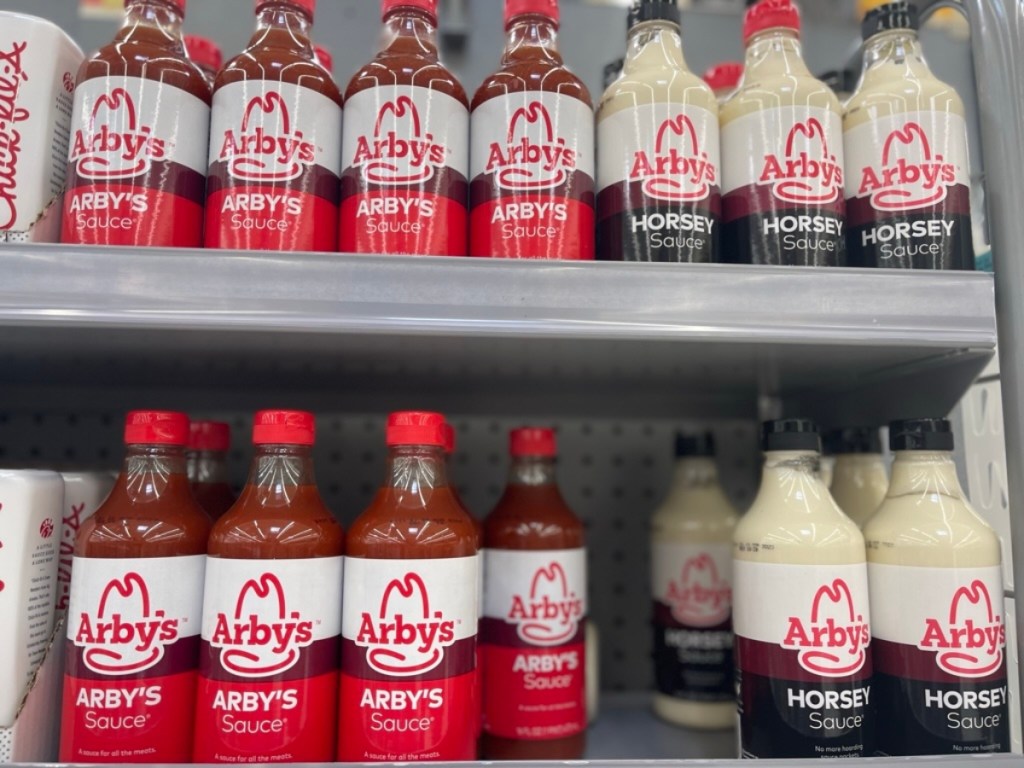 arby's sauce and arby's horsey sauce at walmart