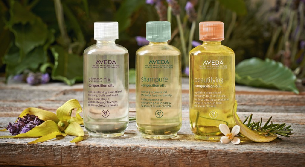 Aveda Composition Oils are one of the free things you can get on your birthday