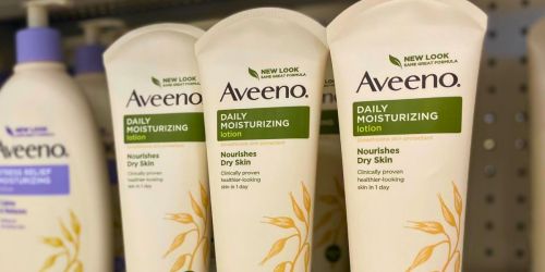 Aveeno Body Lotion 2.5oz Bottles 3-Pack Only $8 Shipped for Amazon Prime Members