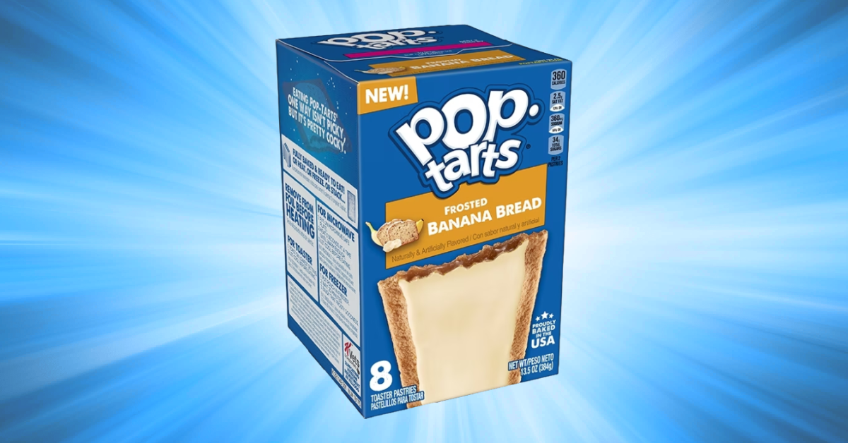Pop Tarts Launches a New Frosted Banana Bread Flavor + A Chance to Score A Pop-Tartigan Sweater!